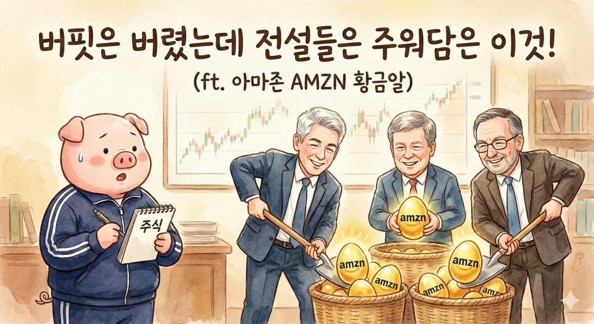 [미국주식] 버핏은 던졌지만, 월가의 전설들은 왜 '아마존(AMZN)'을 쓸어 담았을까? (feat. 애크먼 & 드러켄밀러)
