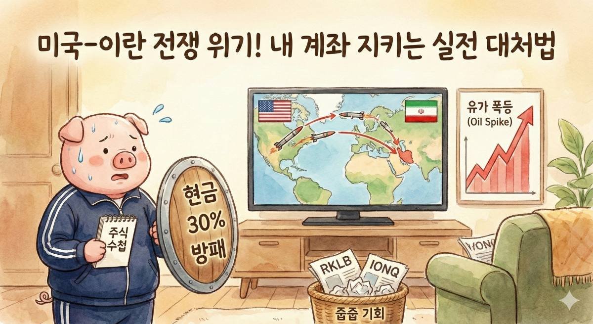 [미국주식/Macro] 미국-이란 전쟁 위기 고조! 만약 진짜 터진다면 내 계좌는? (대응 시나리오)