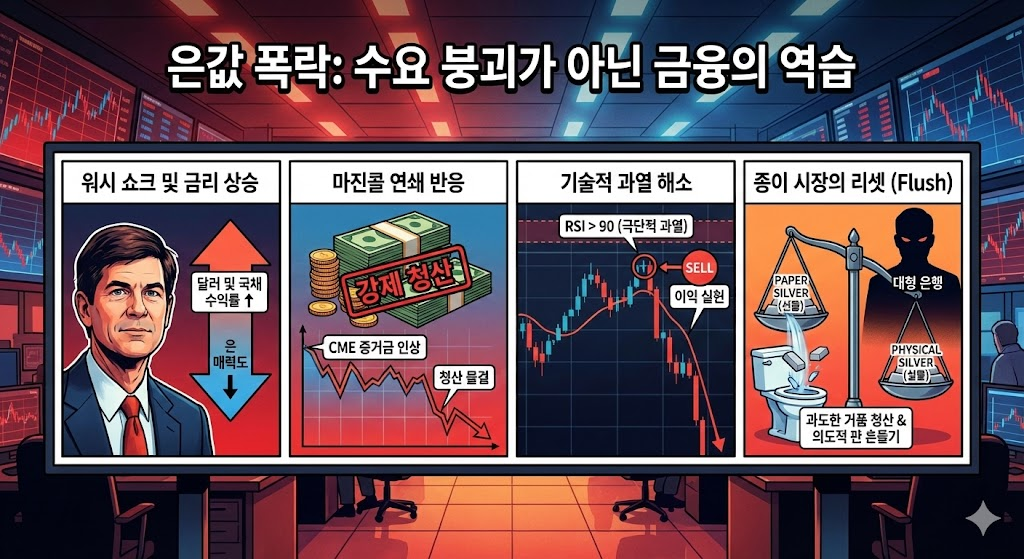 은(Silver) ETF 'SLV', $120 고점 돌파 후 폭락—이것은 위기인가, 세기적 기회인가? (2026 심층 분석) 은(Silver) ETF 'SLV', $120 고점 돌파 후 폭락—이것은 위기인가, 세기적 기회인가? (2026 심층 분석)