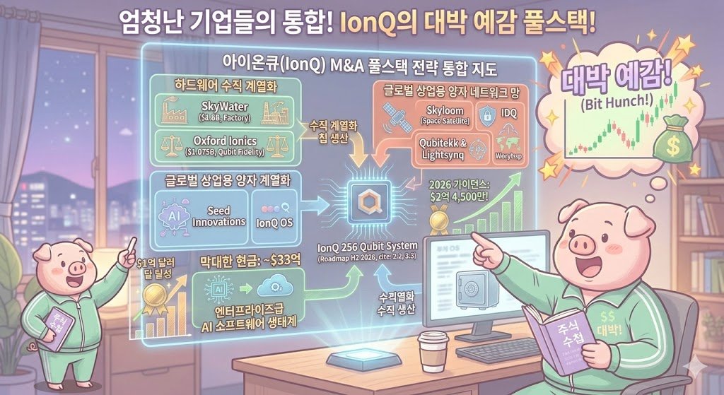아이온큐(IONQ), 마의 1억 달러 돌파! 2025년 4분기 실적 및 향후 전망 완벽 분석