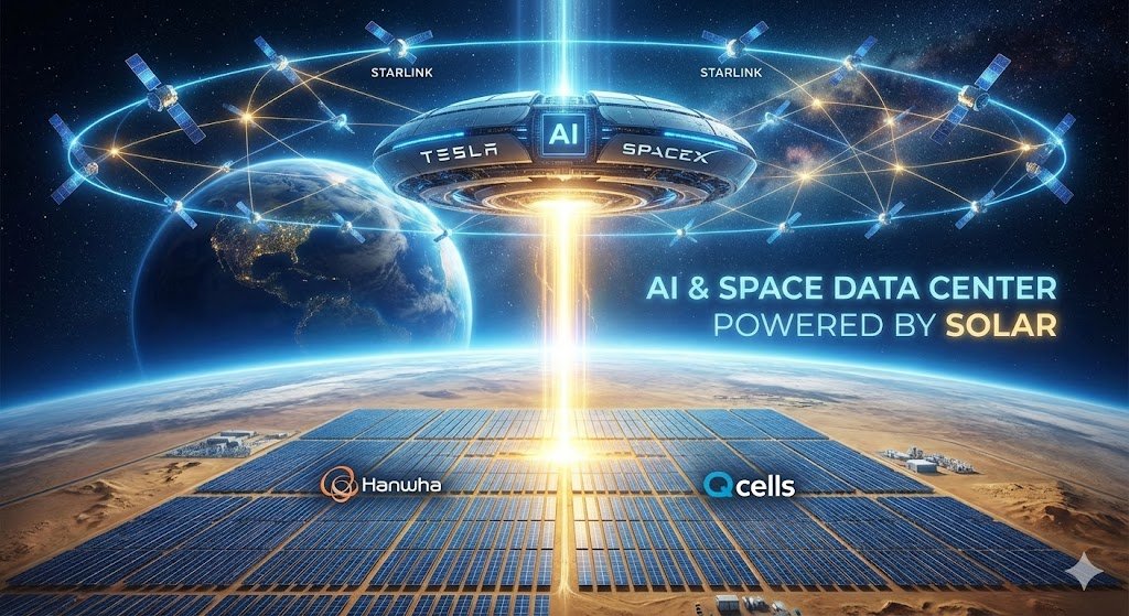 한화솔루션(009830), 머스크의 우주 데이터센터와 'K-태양광' 패권의 시작