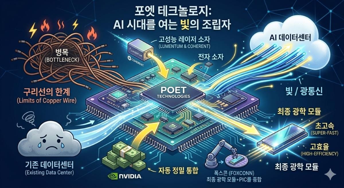 [미국주식] 엔비디아의 40억 달러 베팅! 그 속에서 빛나는 포엣 테크놀로지(POET)의 진가